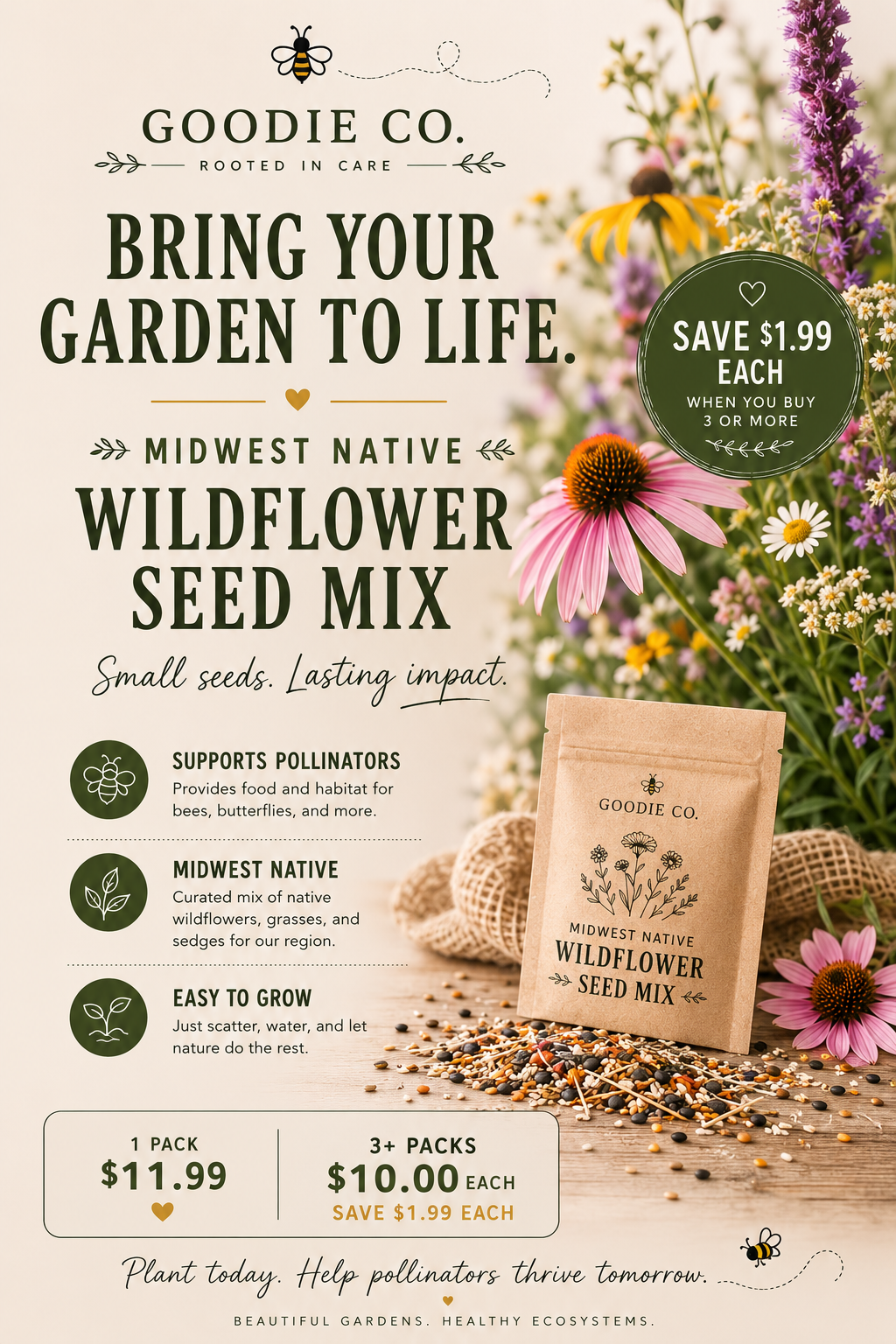 Midwest Native Seed Mix